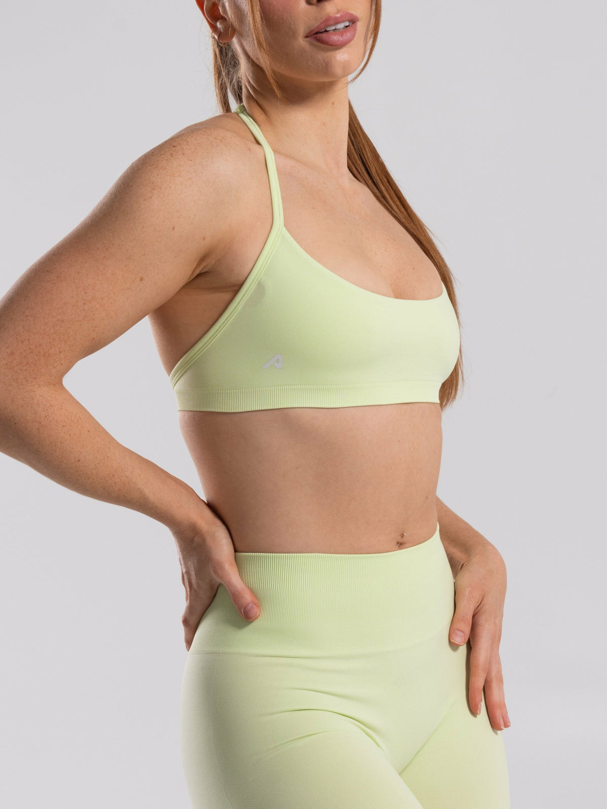 Amplify Minimal Bra - Citrus Frost - Best Sports Bra | Alphalete