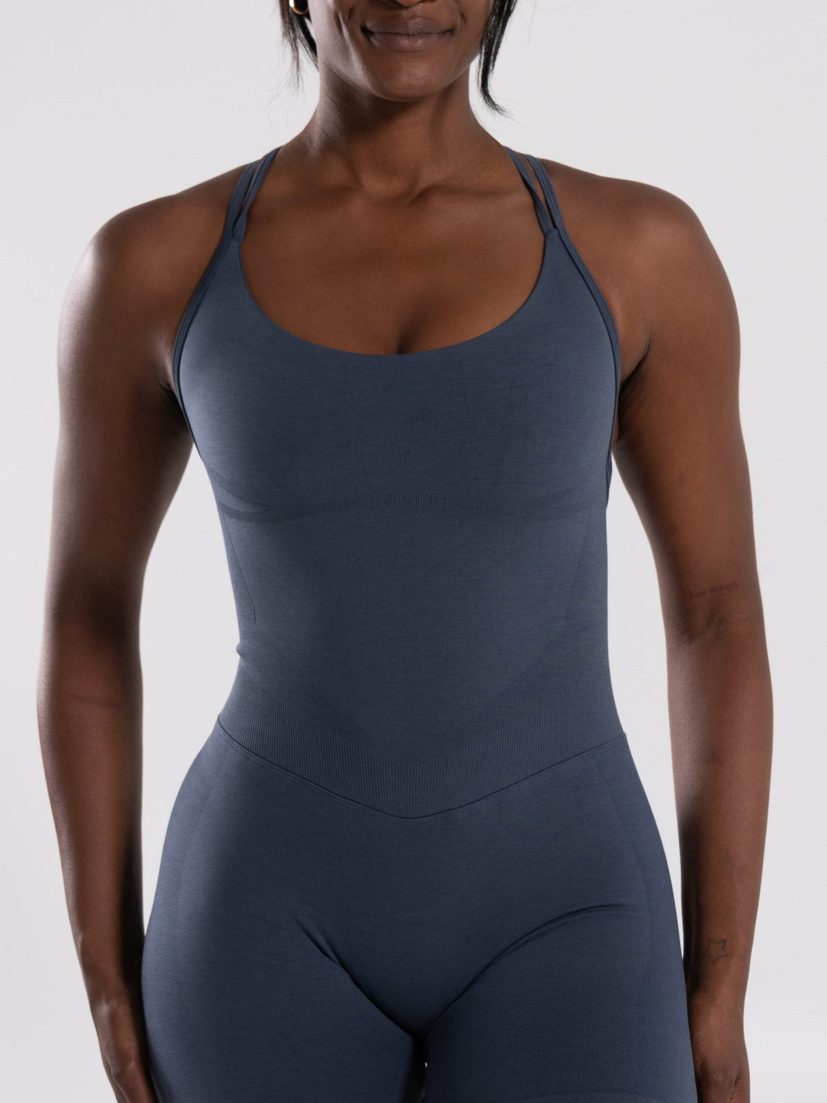 Pump Bodysuit - Dusty Navy - Workout Clothes For Women | Alphalete