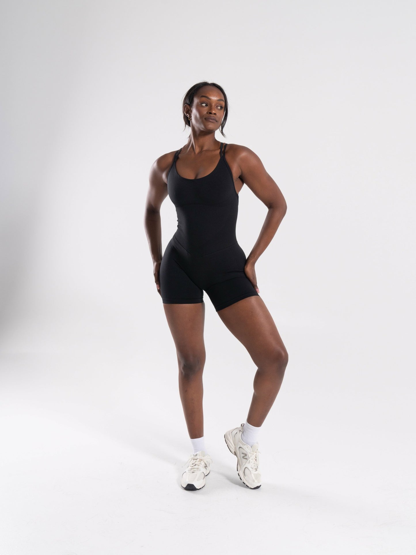 Pump Bodysuit - Black - Workout Clothes For Women | Alphalete