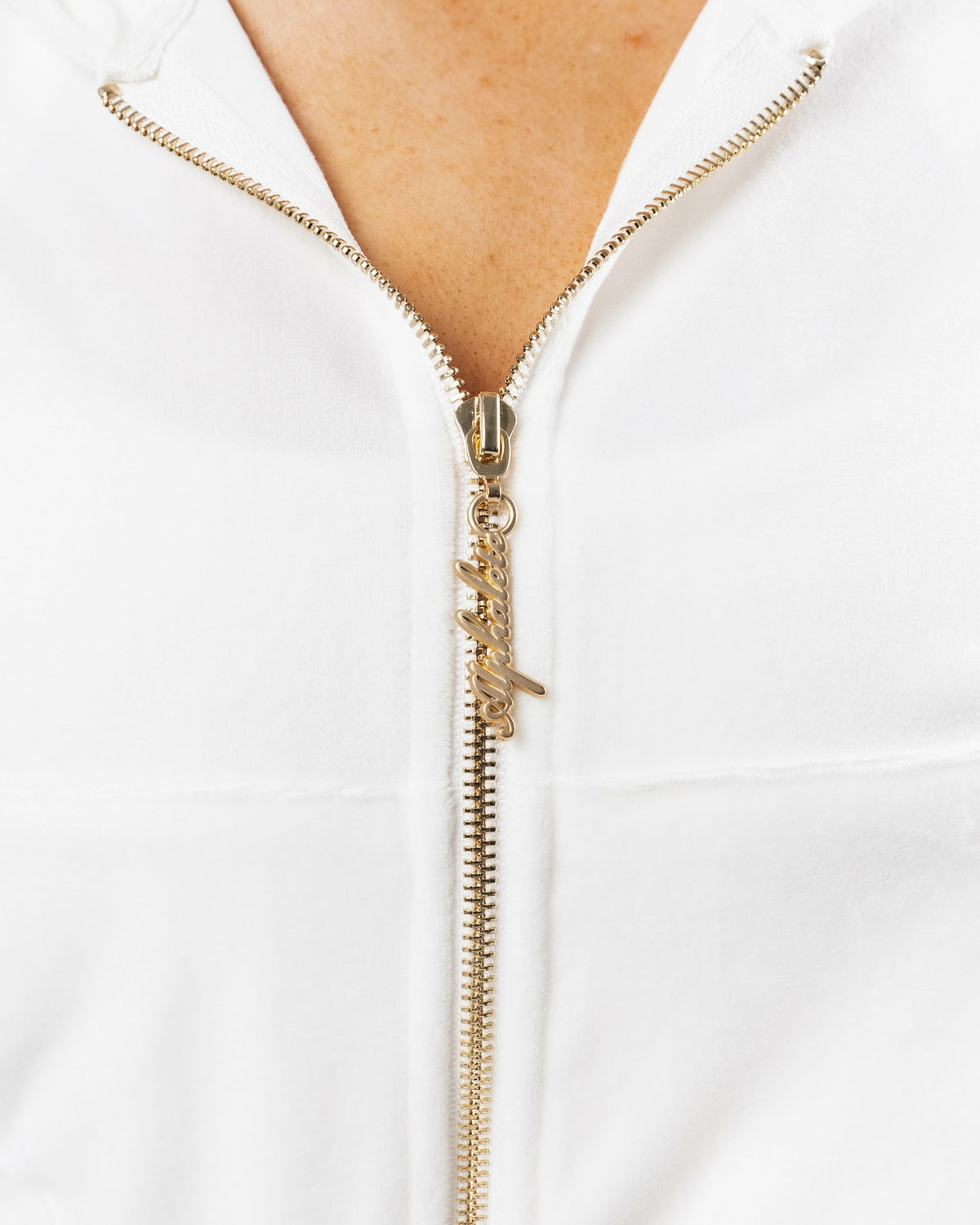 Velour Zip Hoodie - Lace - Workout Clothes For Women | Alphalete