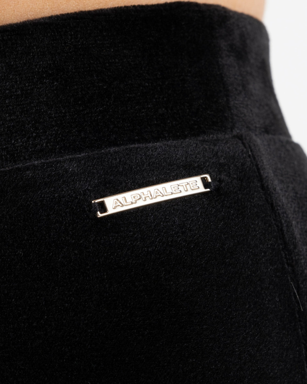 Velour Pant - Black - Workout Clothes For Women | Alphalete