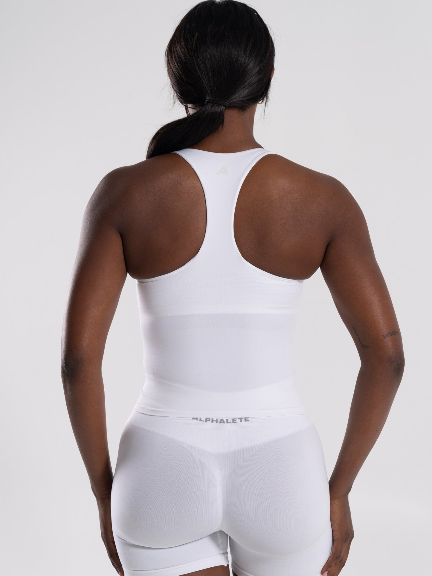 Mirror Tank - White - Workout Clothes For Women | Alphalete