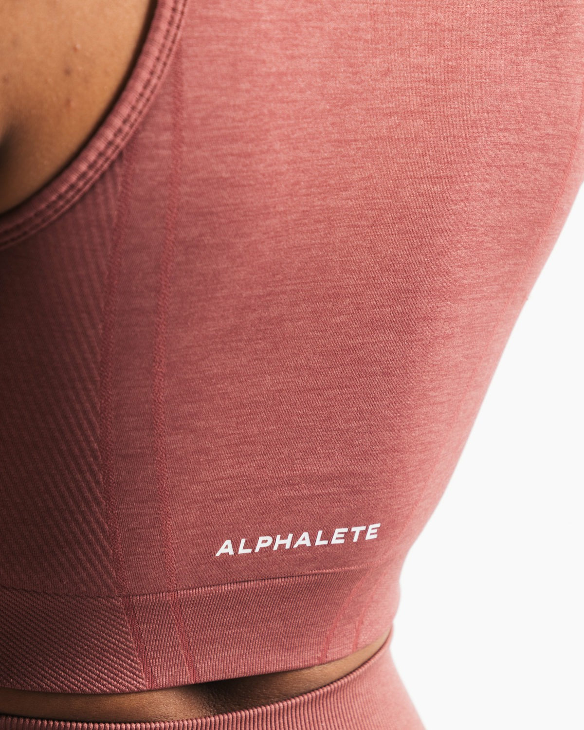 Stratus Crop Tank - Rose - Workout Clothes For Women | Alphalete
