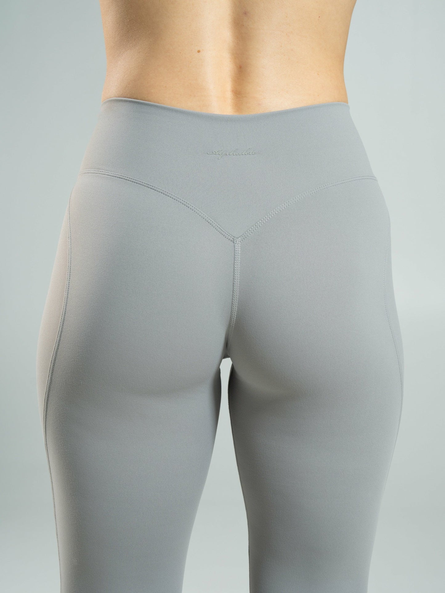 Aura Ultra-High Rise Flared Pant Long - Nickel | Alphalete