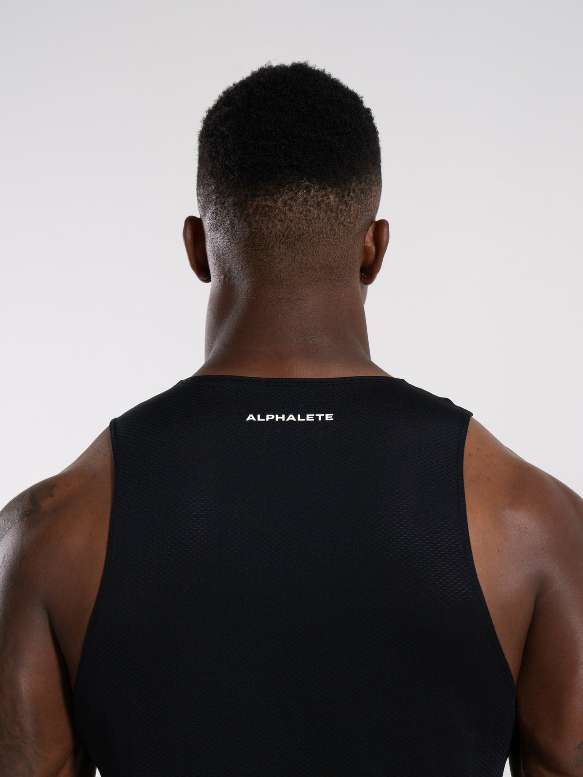 Base Cutoff - Black - Mens Workout Tee | Alphalete