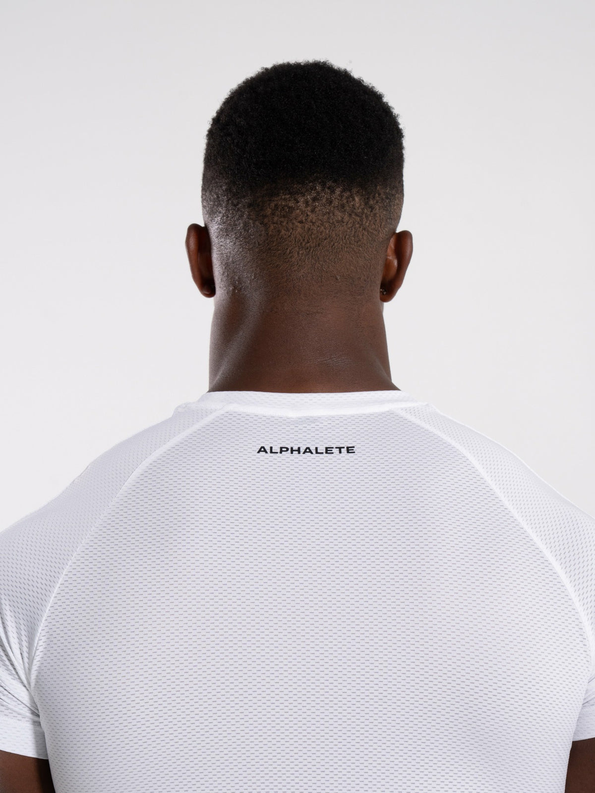 Base Tee - White - Mens Workout Tee | Alphalete