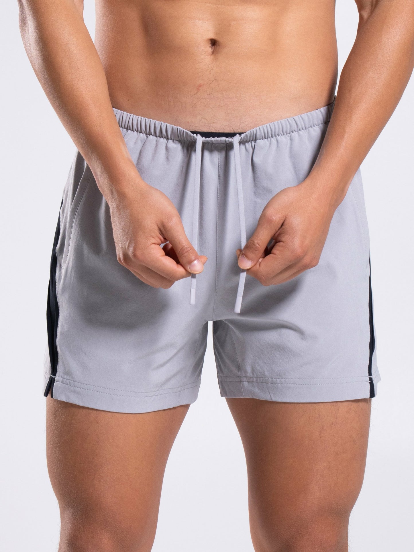 Dynamic Panel Short - Chrome - Men's Athletic Shorts | Alphalete