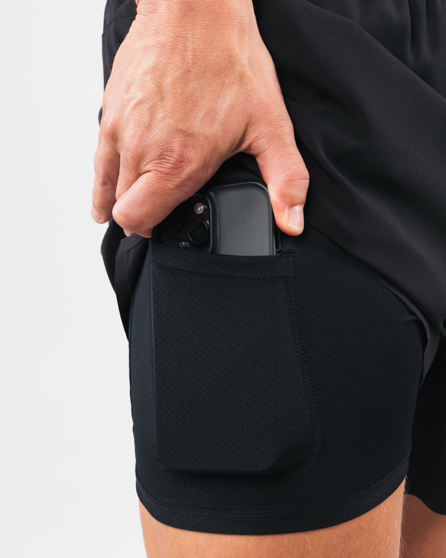 Strike Short - Black - Men's Athletic Shorts | Alphalete