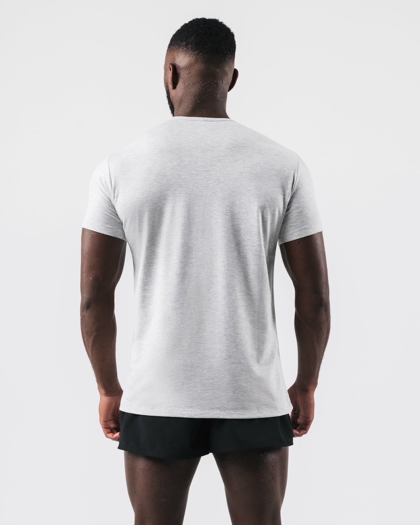 Zero Classic Tee 2pk - Heather Grey - Mens Workout Tee | Alphalete