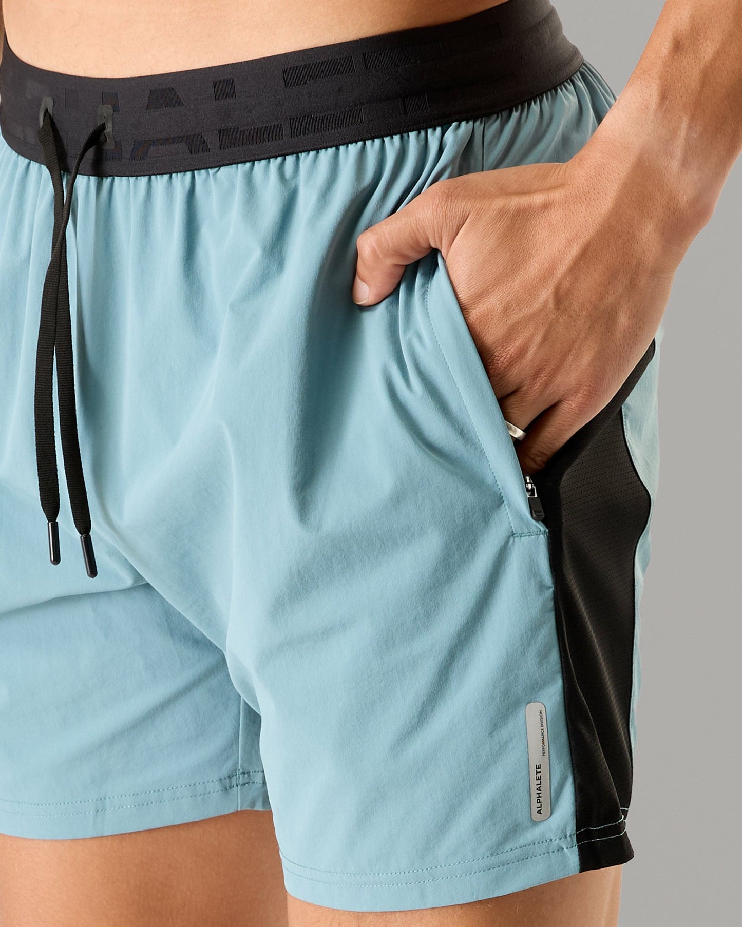 Apex Short - Muted Blue - Men's Athletic Shorts | Alphalete