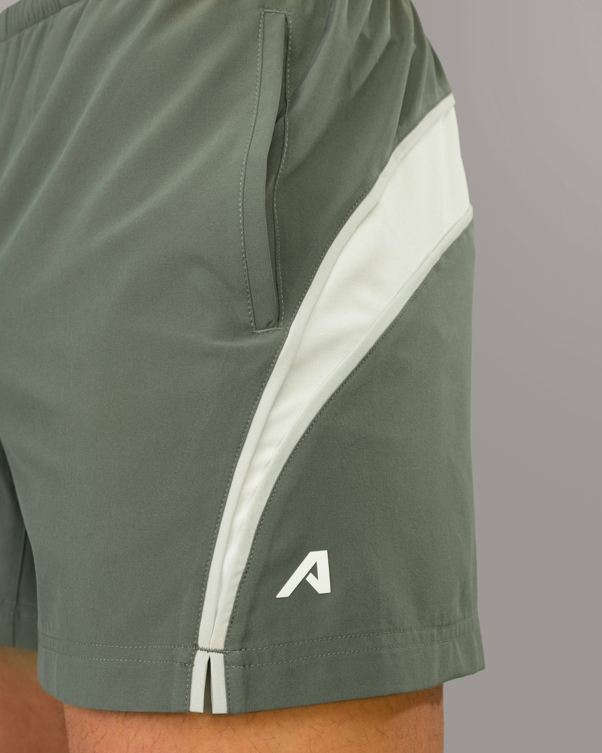 Dynamic Panel Short - Muted Sky - Men's Athletic Shorts | Alphalete