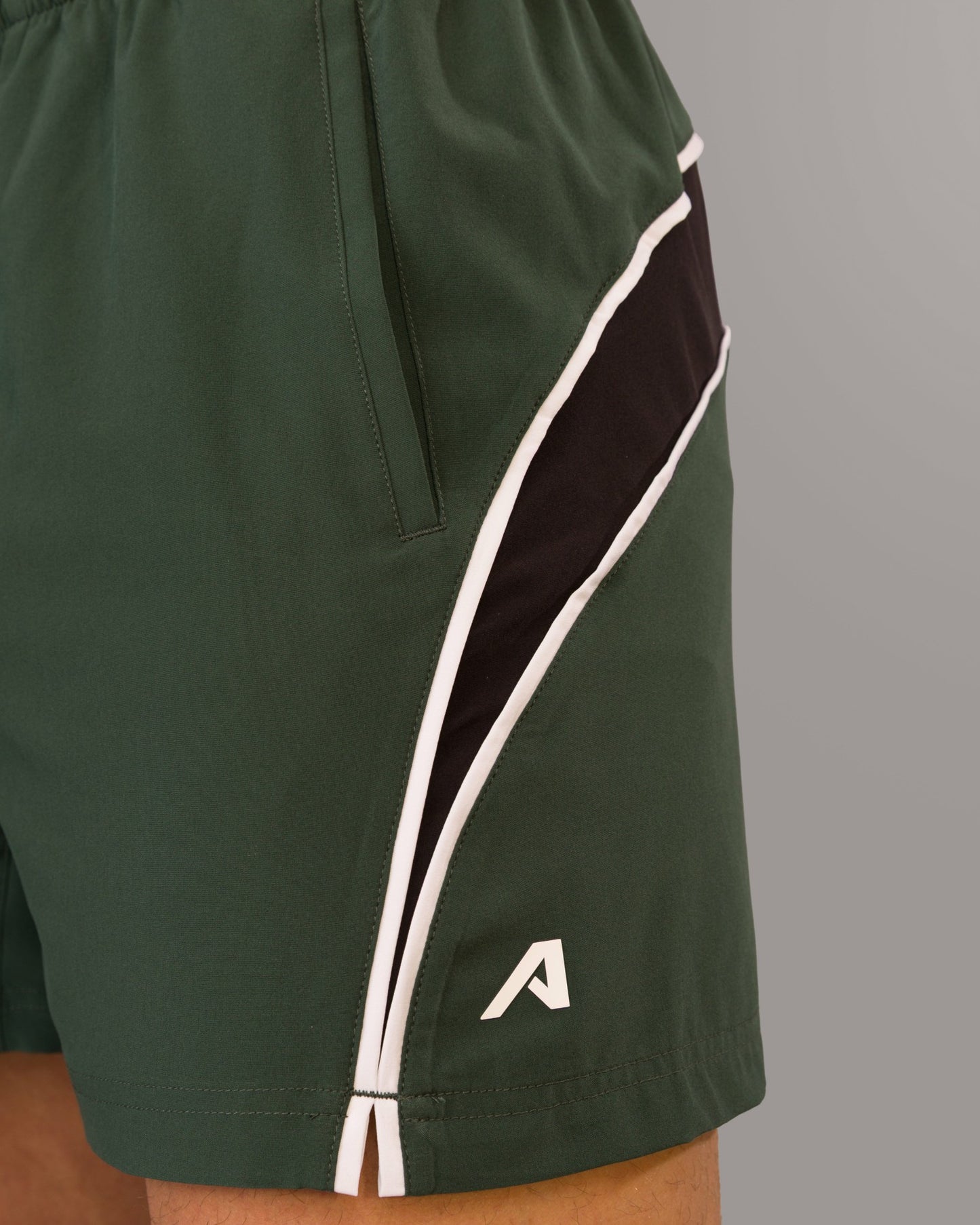 Dynamic Panel Short - Moss - Men's Athletic Shorts | Alphalete