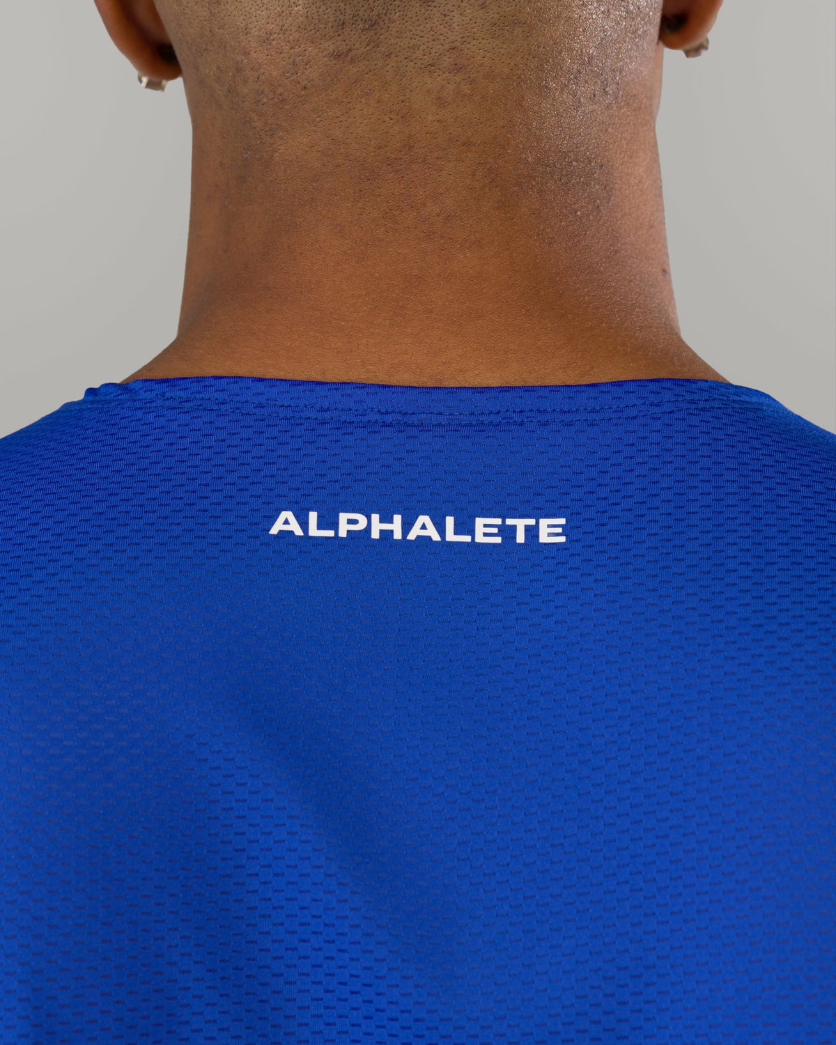 Base Cutoff - Prime Blue - Mens Workout Tee | Alphalete