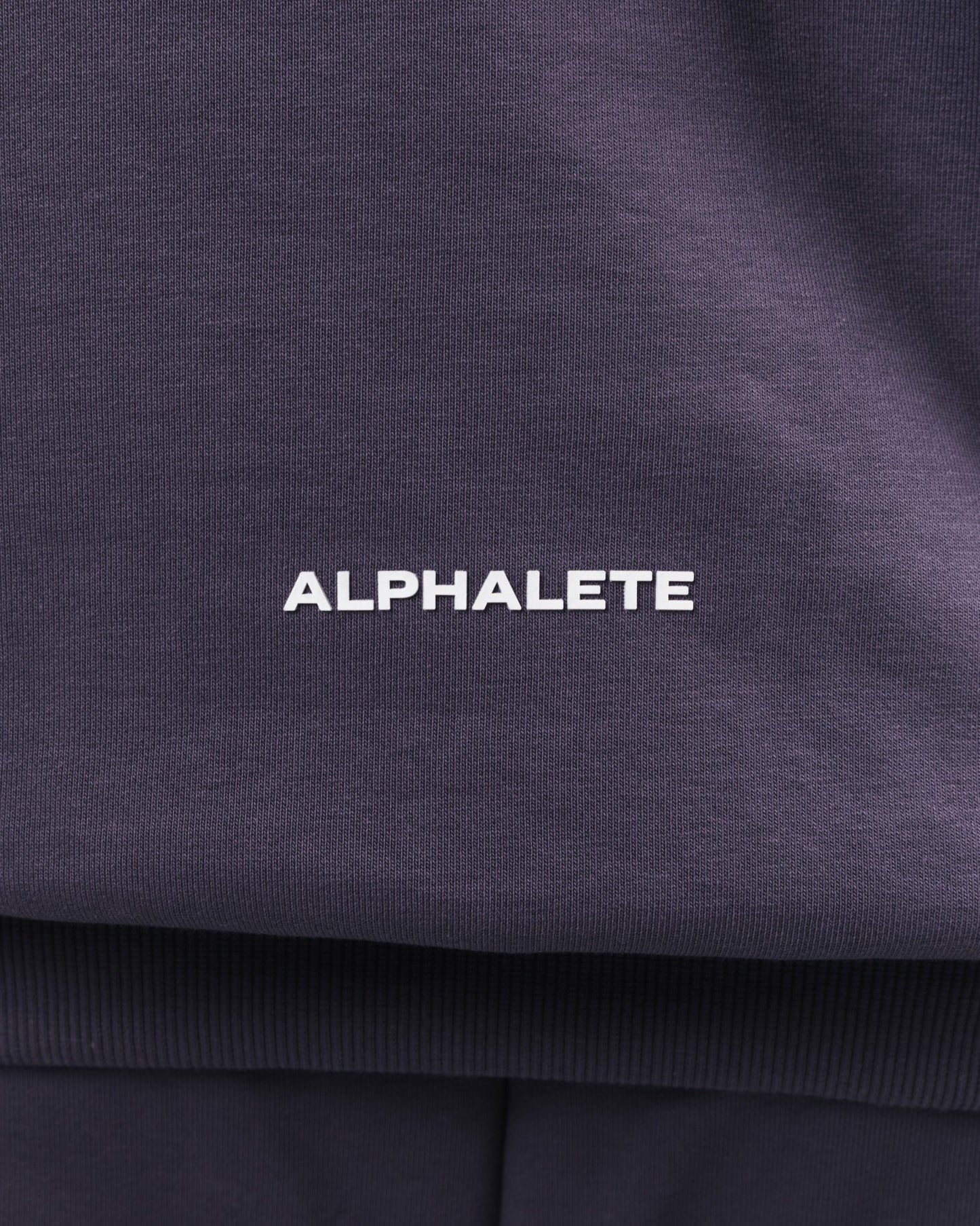 Three Pillar Heavyweight Hoodie - Muted Purple | Alphalete