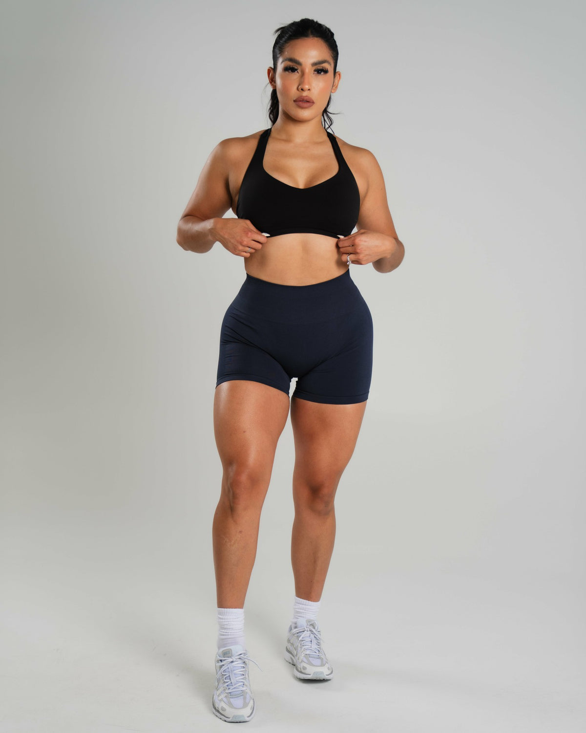 Amplify Mid Rise Short - Deep Navy | Alphalete