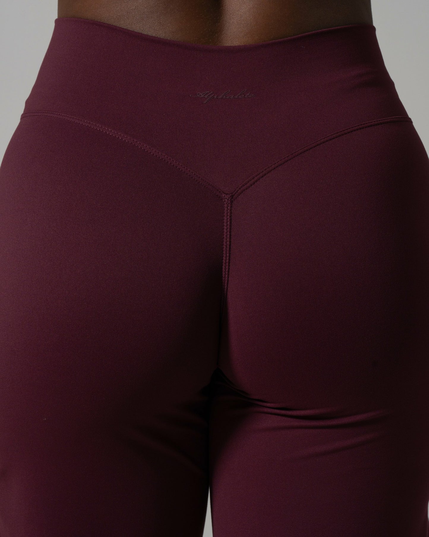 Aura Wide Leg Pant Long - Merlot | Alphalete