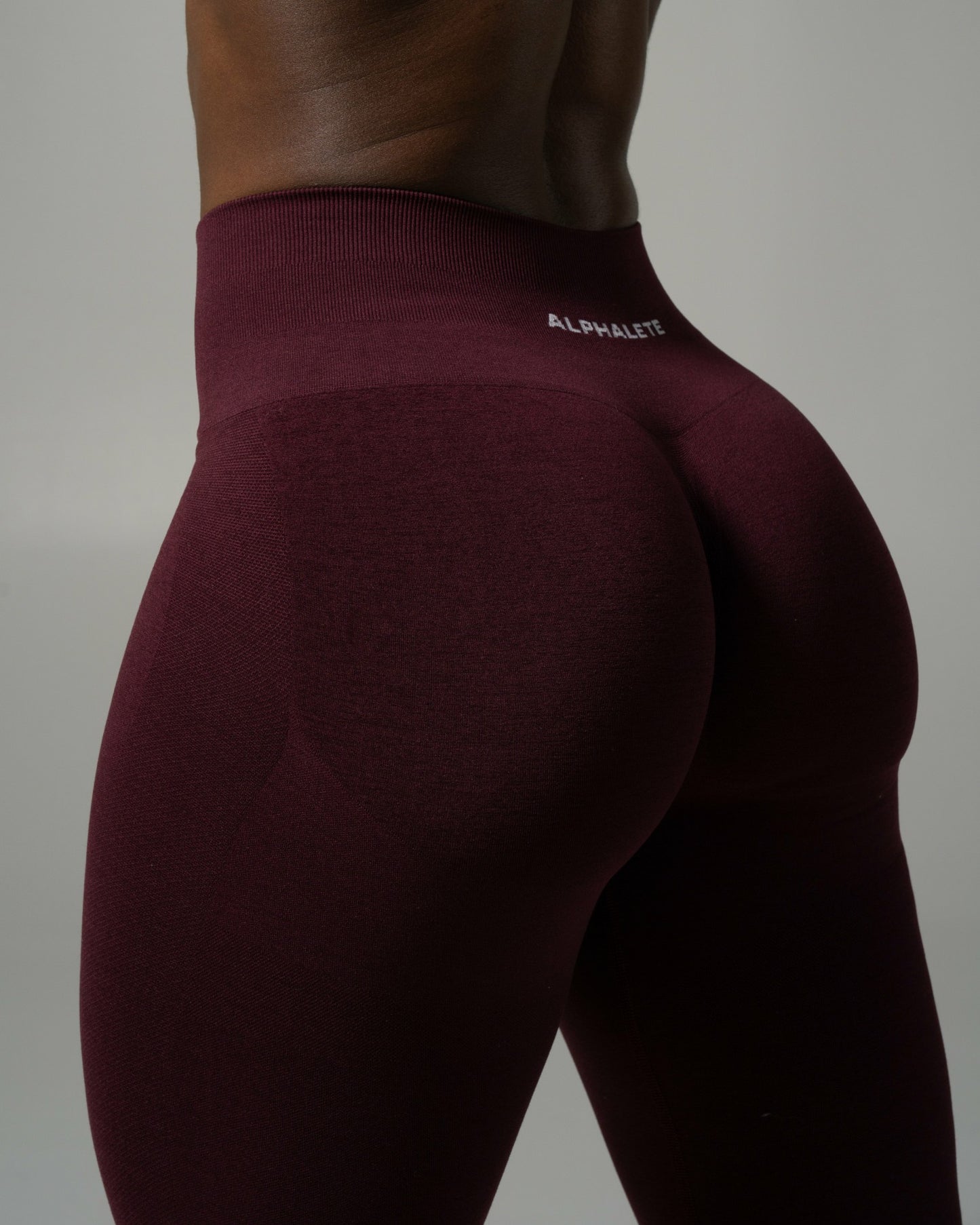 Pump Mid Rise Legging - Merlot | Alphalete