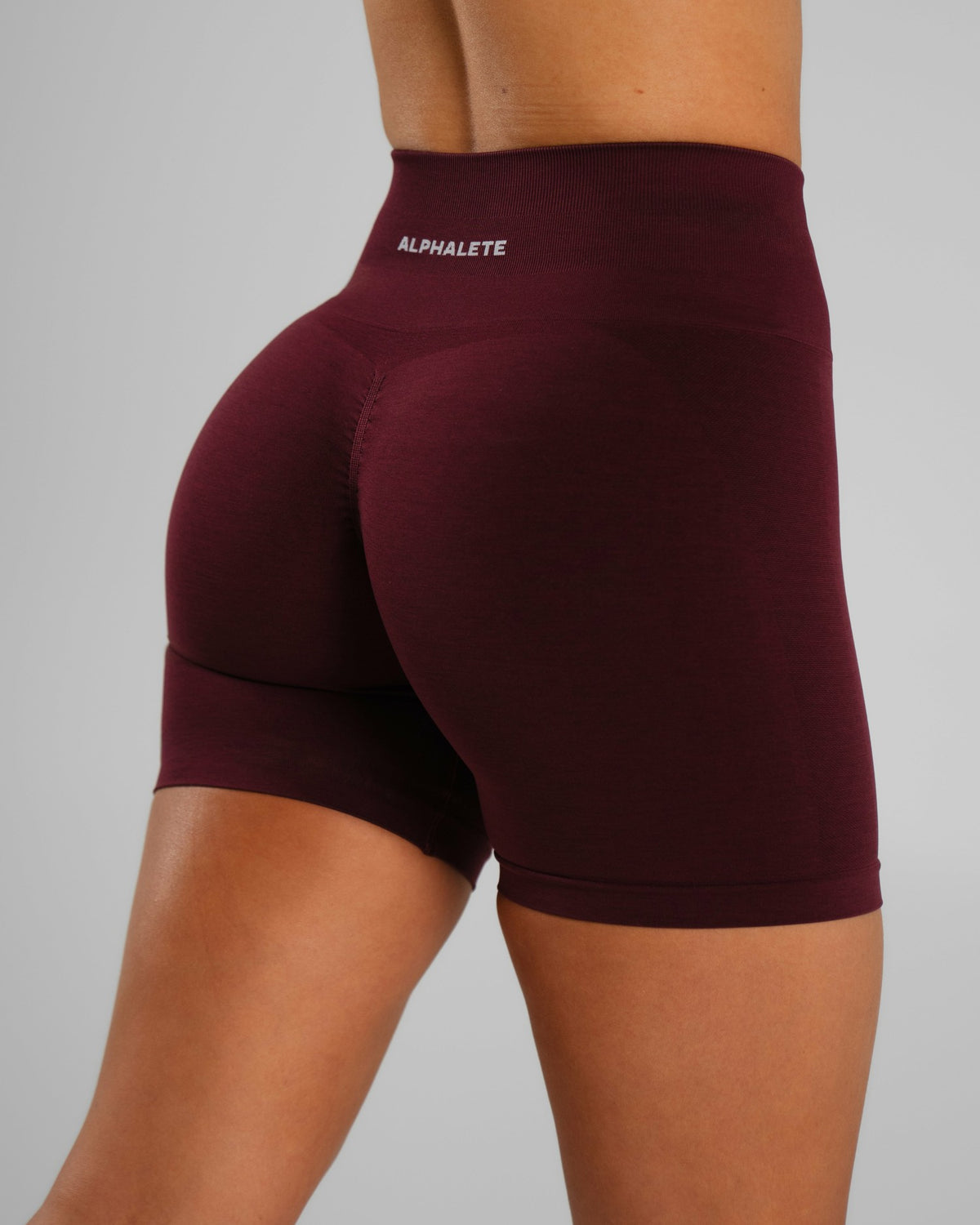 Amplify Ultra-High Rise Short - Merlot | Alphalete