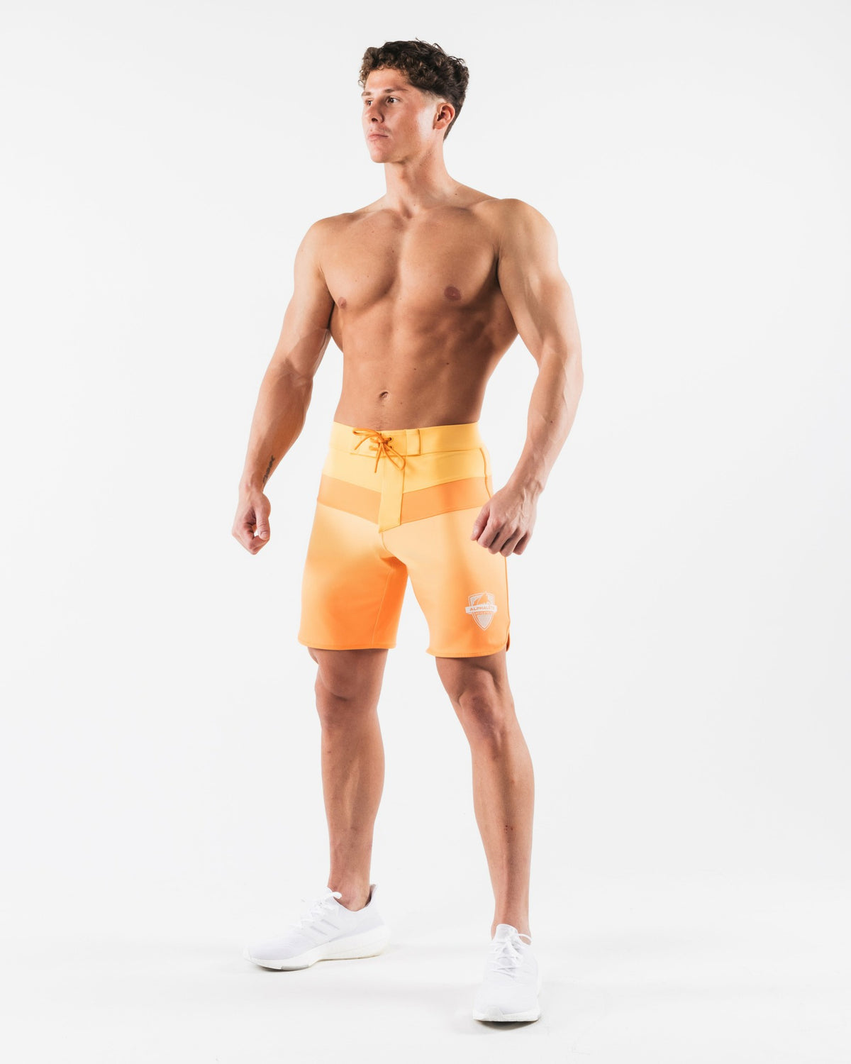 Titan Boardshort - Sunset Yellow - Men's Athletic Shorts | Alphalete