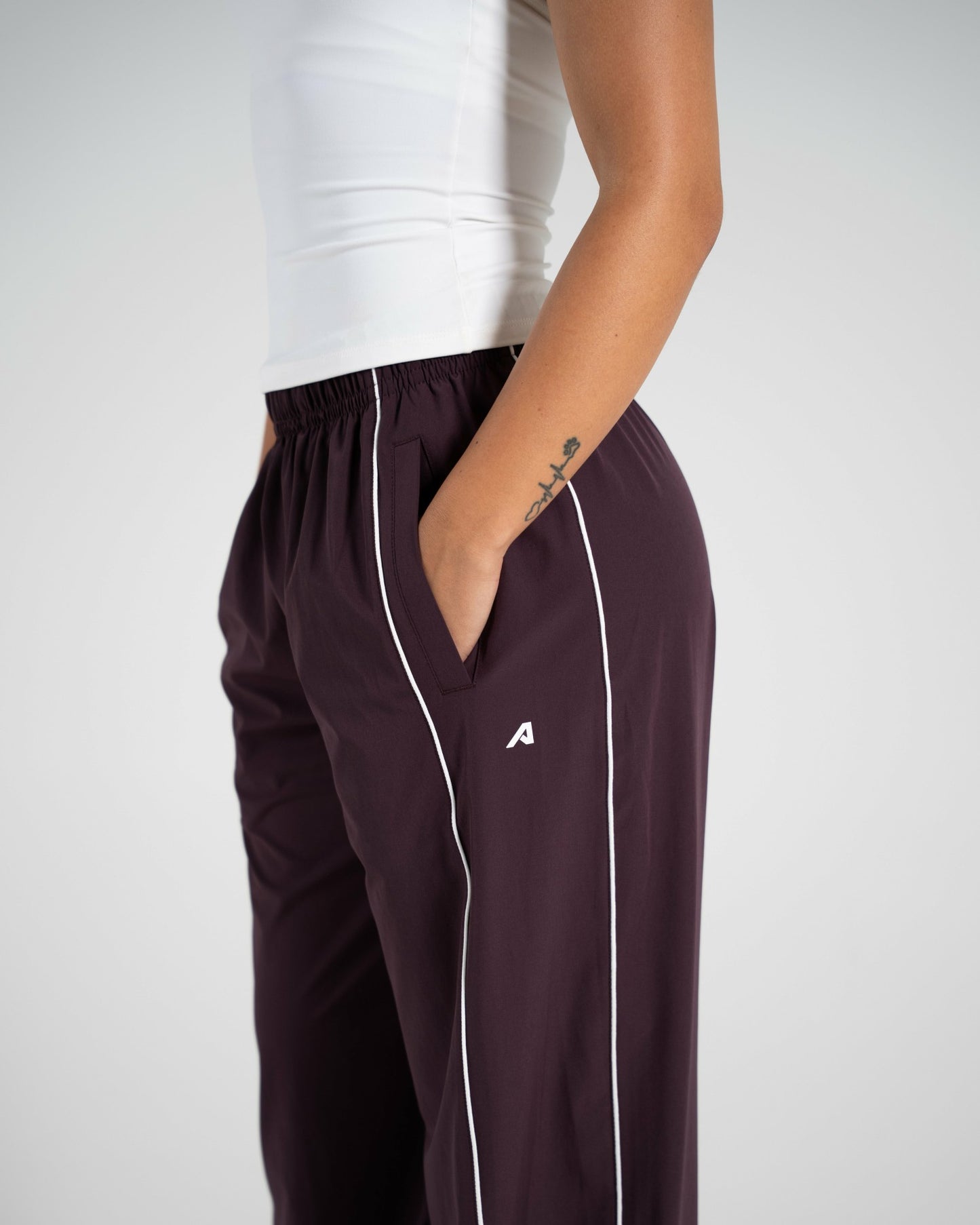 Relay Pant - Black Garnet - Workout Clothes For Women | Alphalete