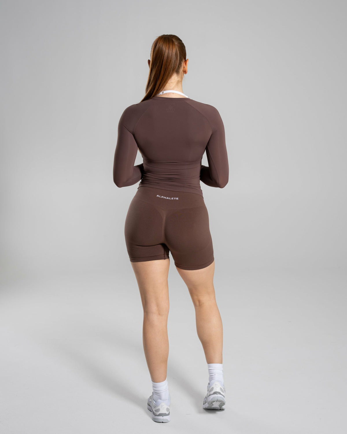 Soft Curve LS - Cedar - Workout Clothes For Women | Alphalete