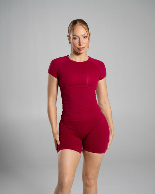 Soft Curve Tee - Strawberry Jam | Alphalete