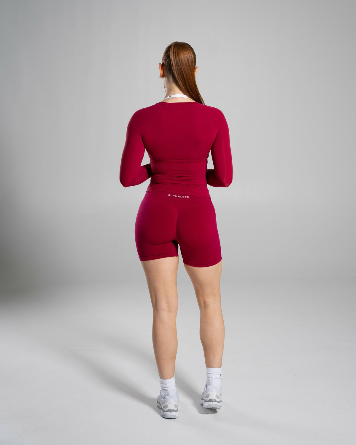Soft Curve LS - Strawberry Jam - Workout Clothes For Women | Alphalete