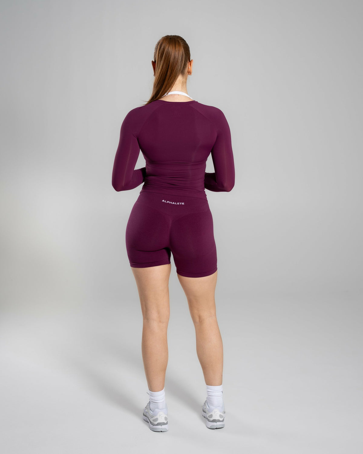 Soft Curve LS - Mulberry - Workout Clothes For Women | Alphalete