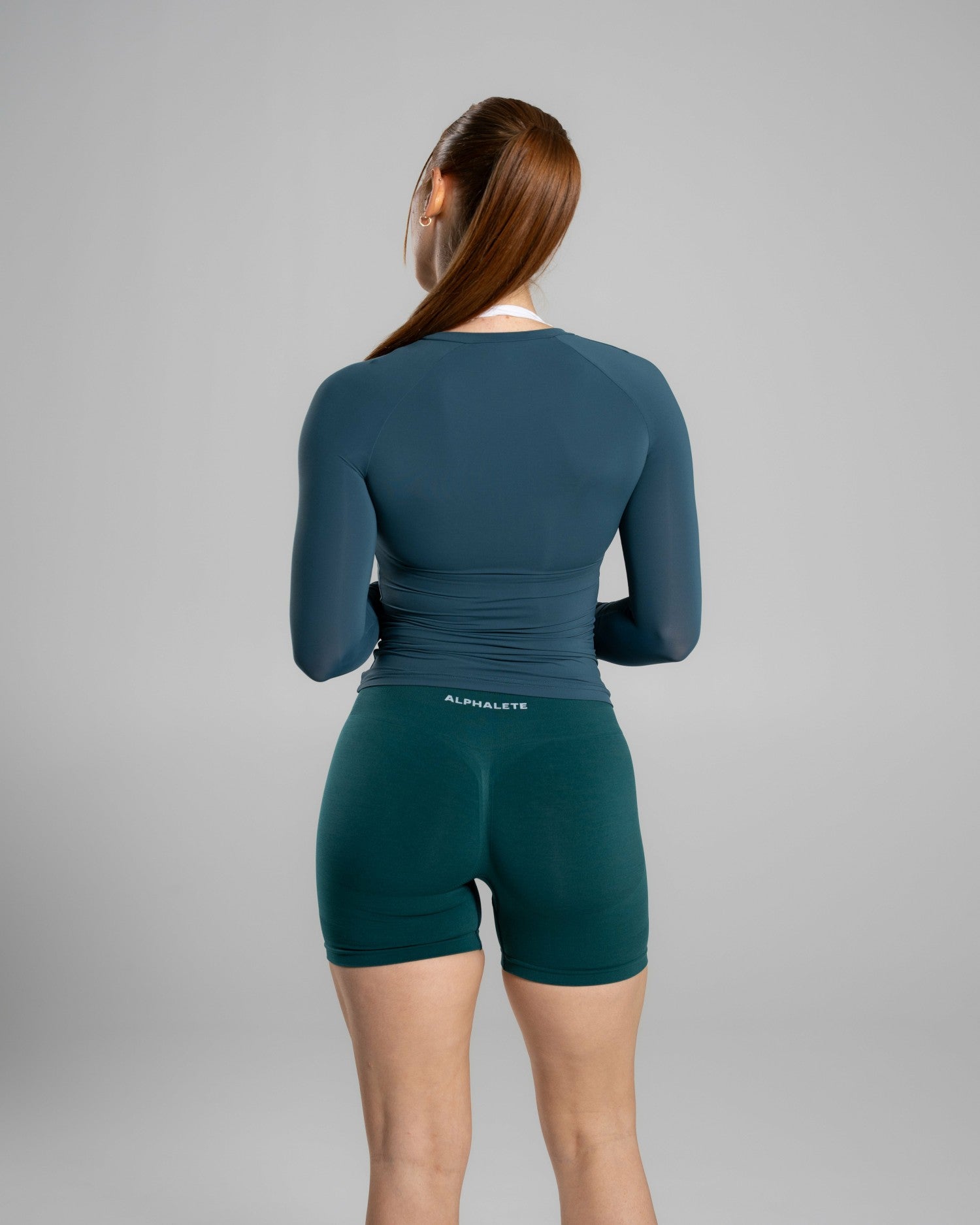 Soft Curve LS - Dark Teal - Workout Clothes For Women | Alphalete
