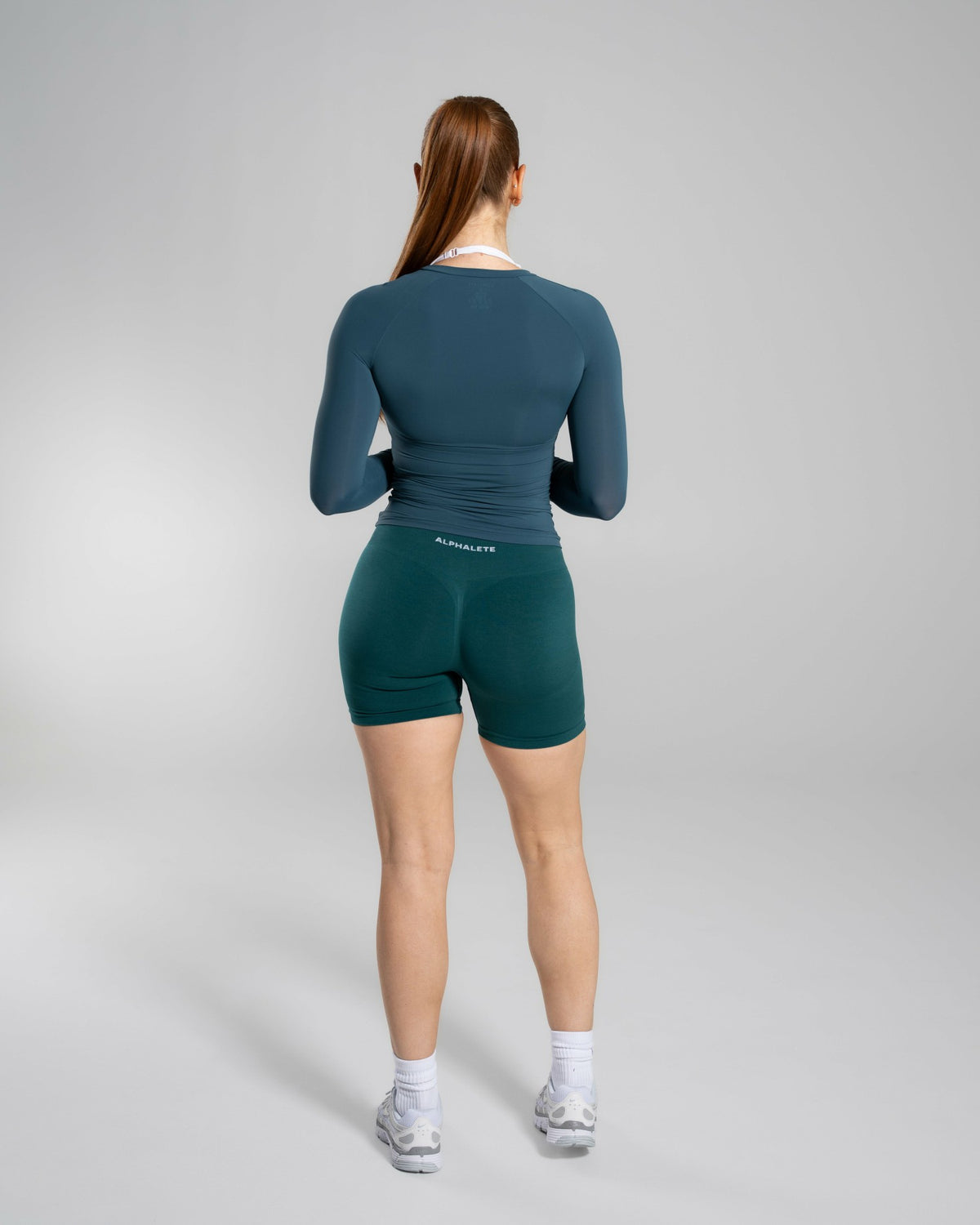 Soft Curve LS - Dark Teal - Workout Clothes For Women | Alphalete