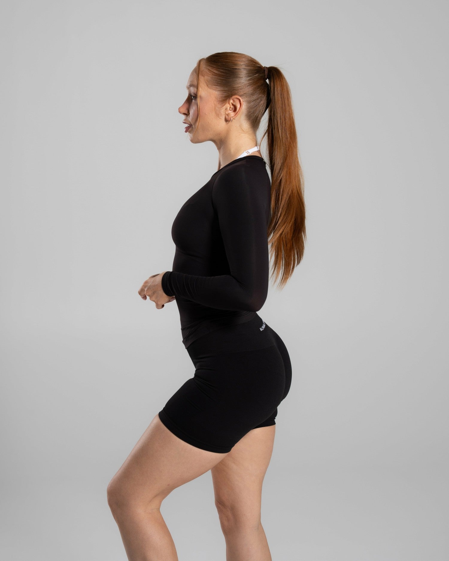Soft Curve LS - Black - Workout Clothes For Women | Alphalete