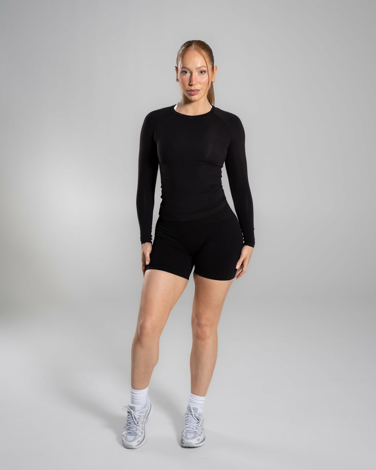 Soft Curve LS - Black - Workout Clothes For Women | Alphalete