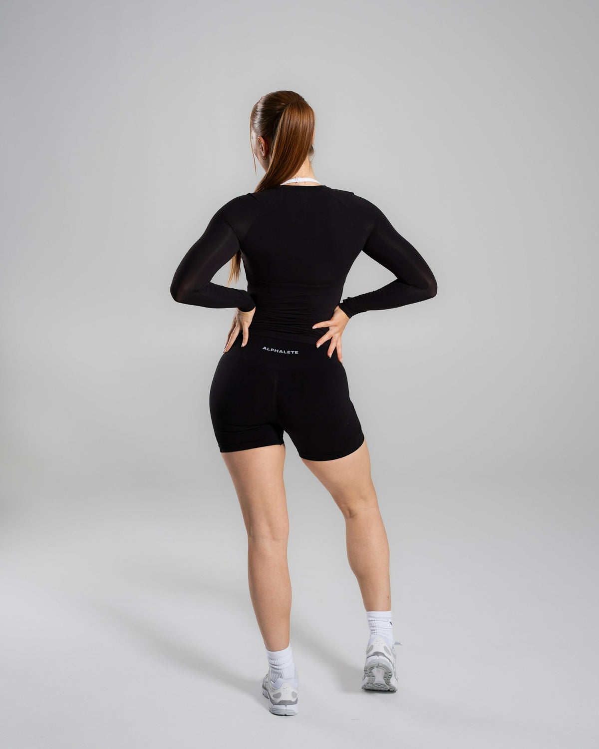 Soft Curve LS - Black - Workout Clothes For Women | Alphalete