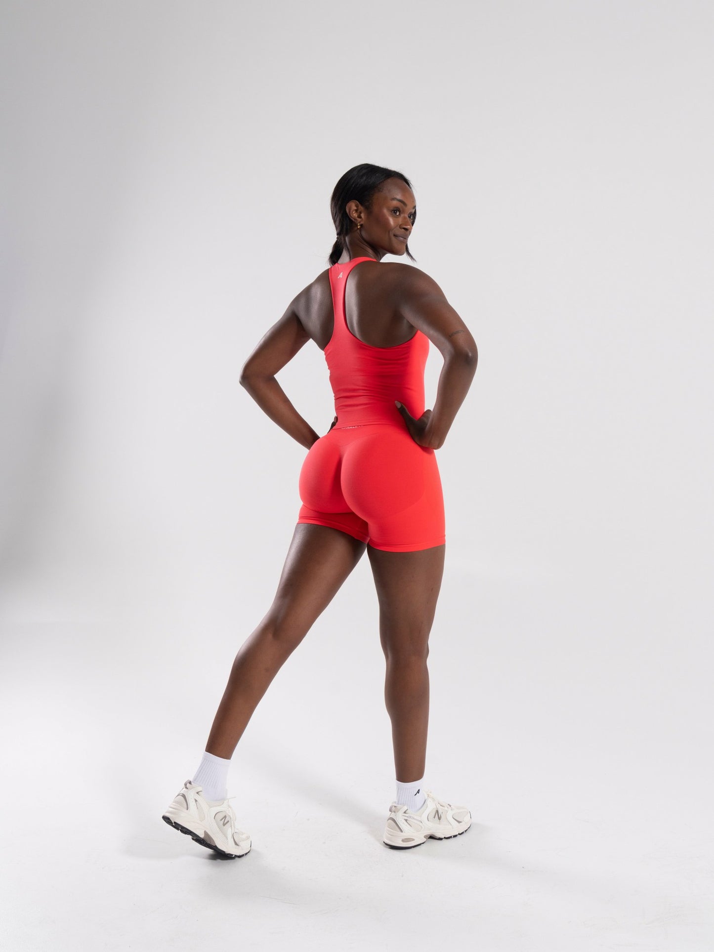 Mirror Tank - Neon Red - Workout Clothes For Women | Alphalete