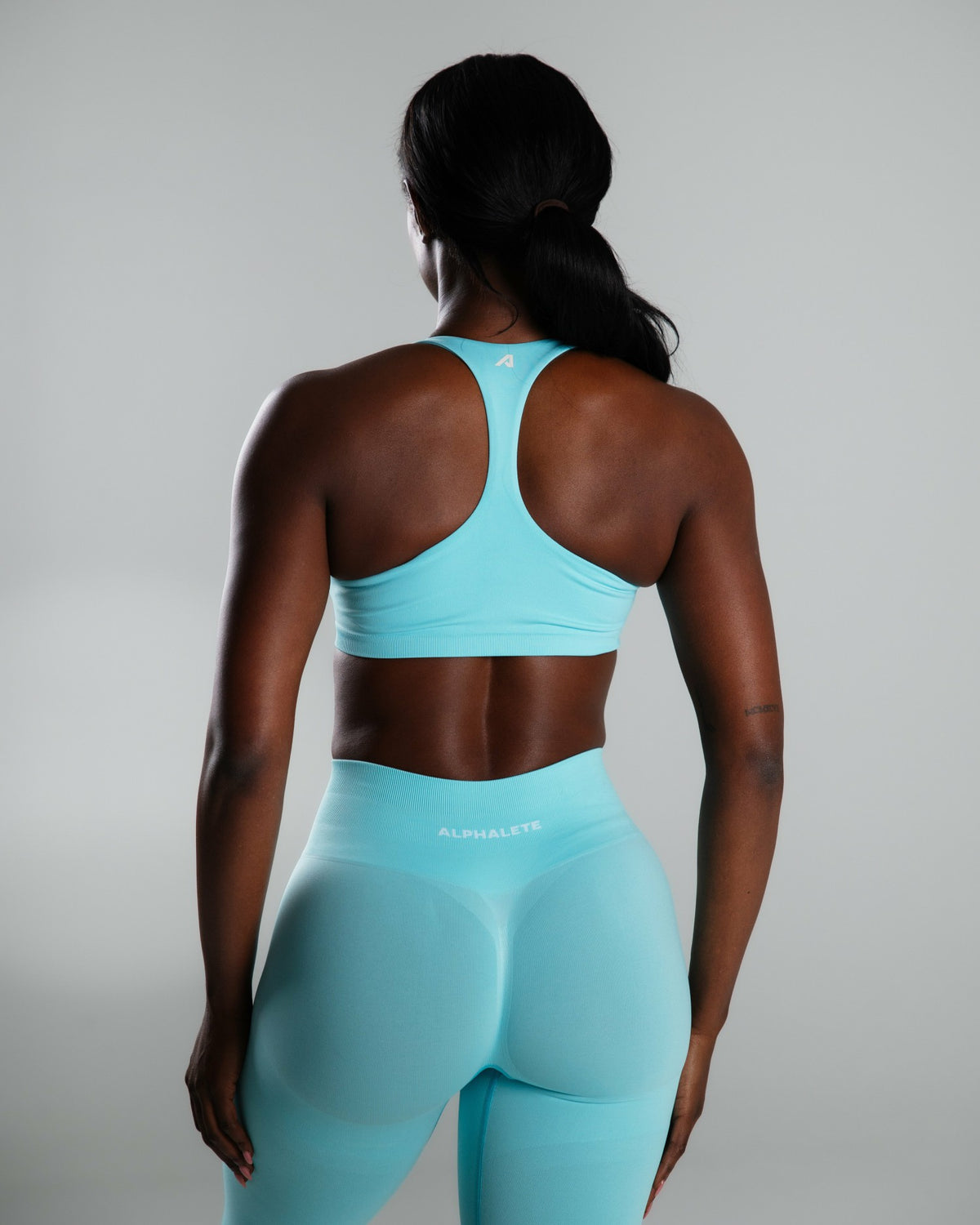 Elevate Bra - Aqua Blue - Best Sports Bra | Alphalete