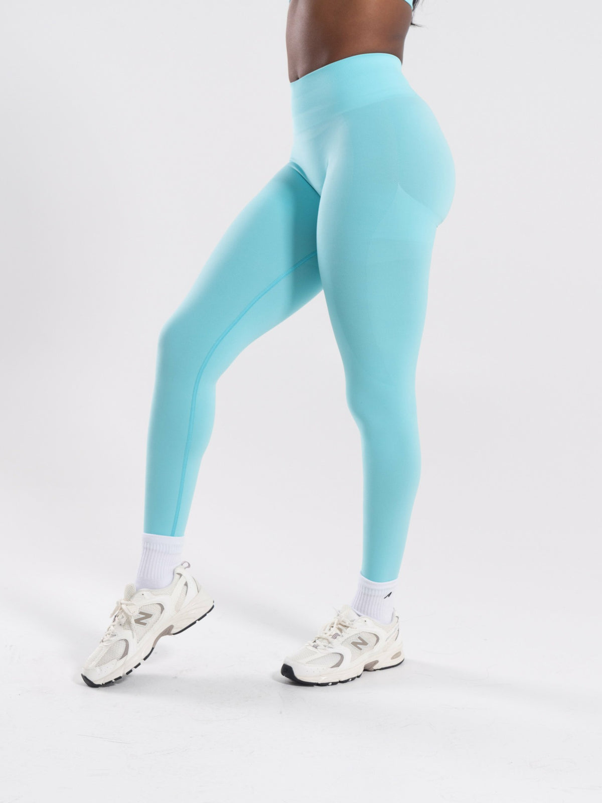 Pump High Rise Legging - Aqua Blue | Alphalete