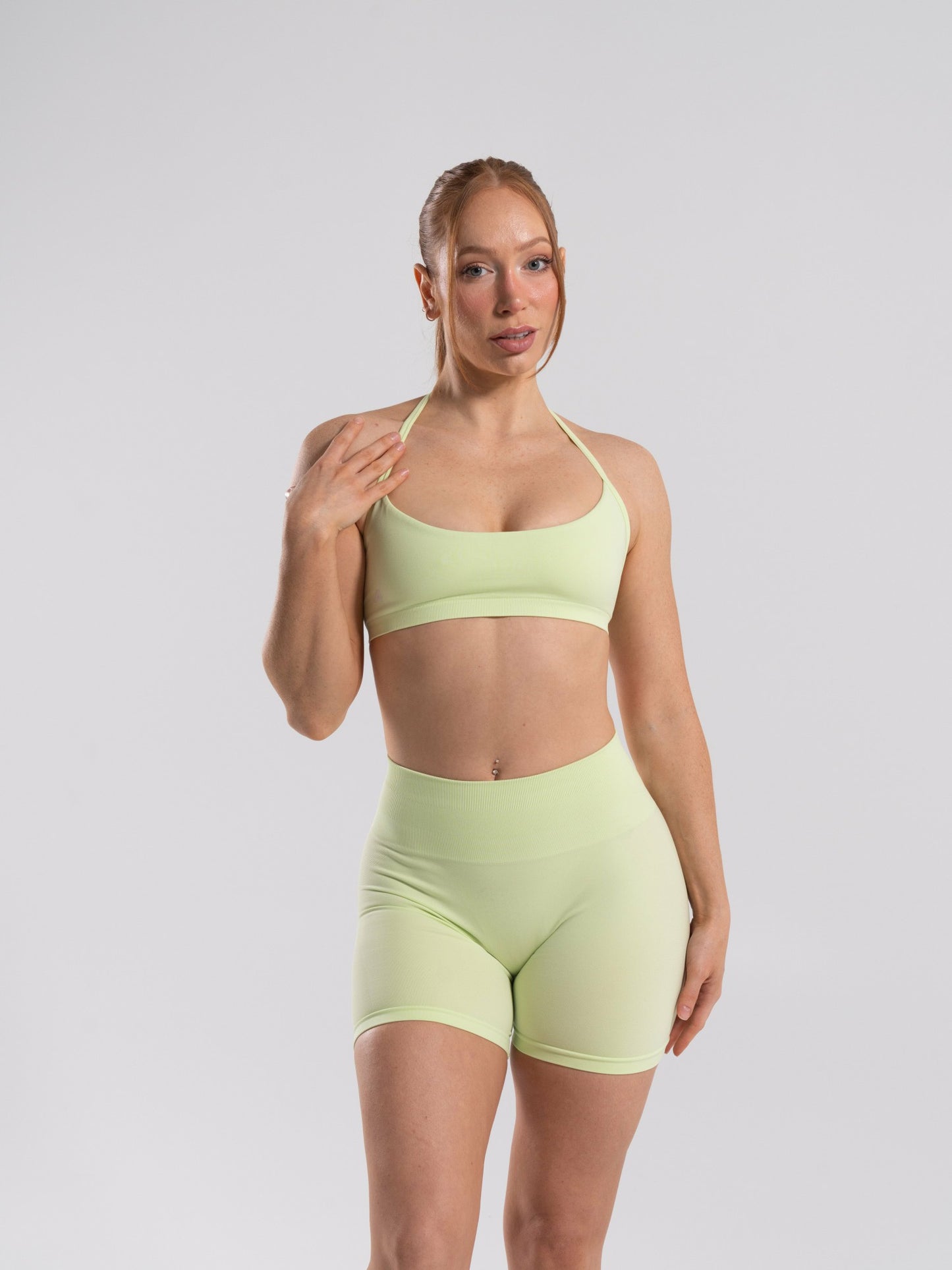 Amplify Minimal Bra - Citrus Frost - Best Sports Bra | Alphalete