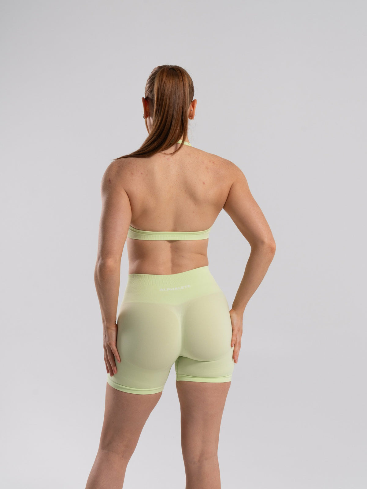 Amplify Minimal Bra - Citrus Frost - Best Sports Bra | Alphalete