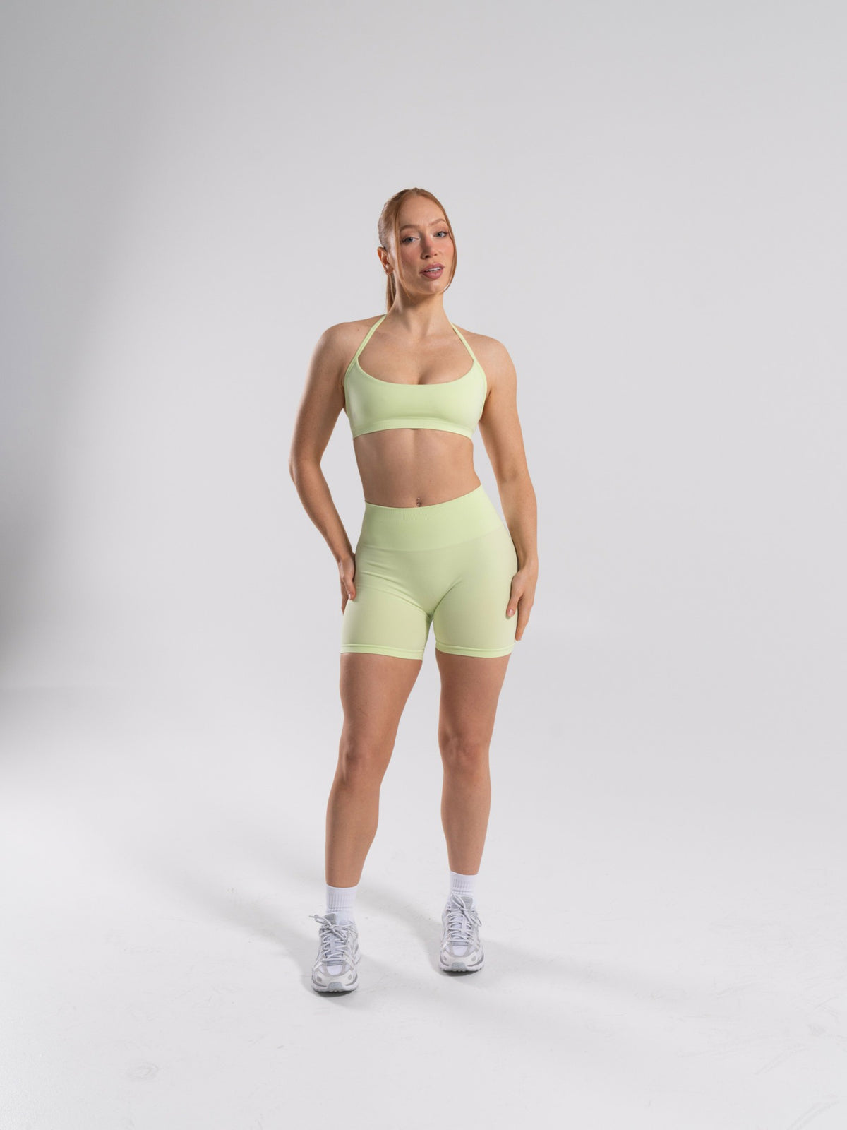 Amplify Minimal Bra - Citrus Frost - Best Sports Bra | Alphalete