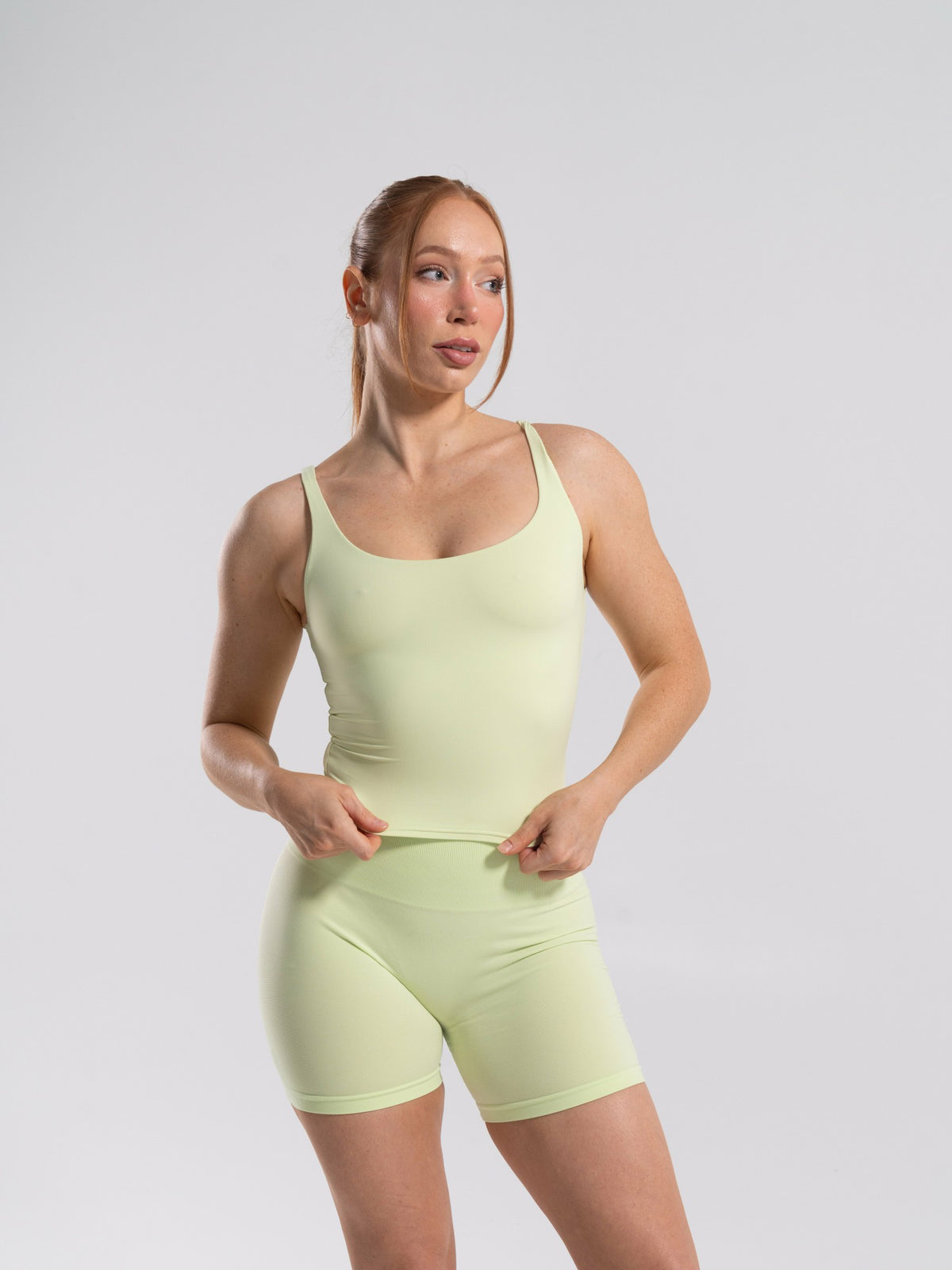 Softcurve Scoop Neck Tank - Citrus Frost | Alphalete