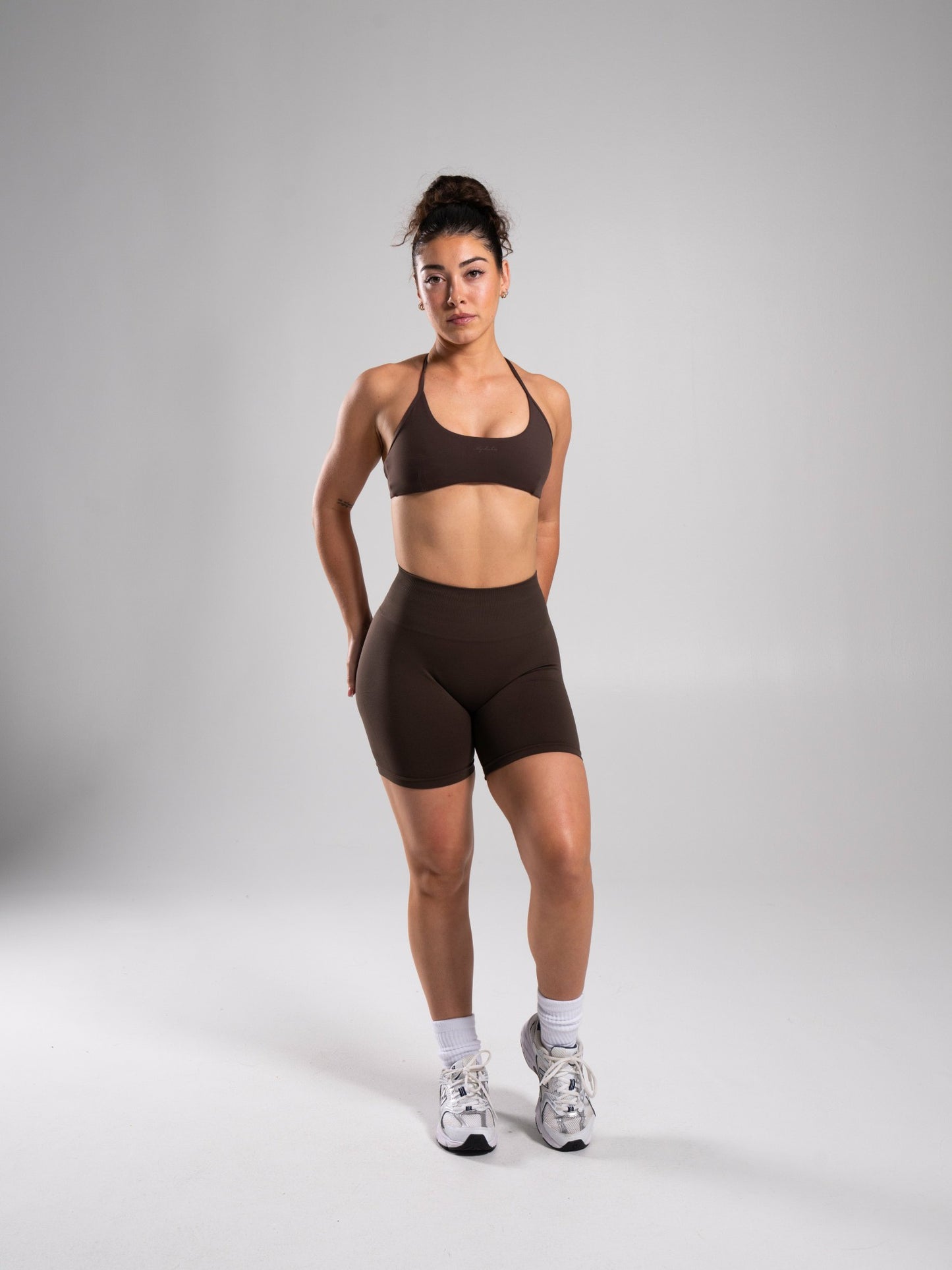 Pump High Rise Short - Walnut - Workout Clothes For Women | Alphalete