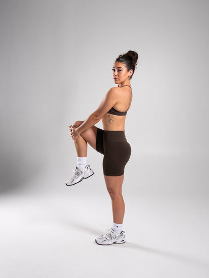 Pump High Rise Short - Walnut - Workout Clothes For Women | Alphalete