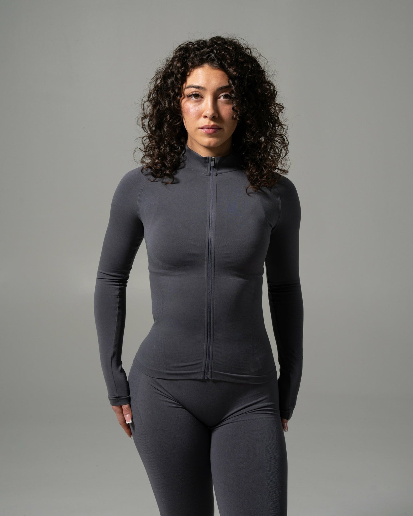 Glass Jacket - Thunderstorm - Workout Clothes For Women | Alphalete