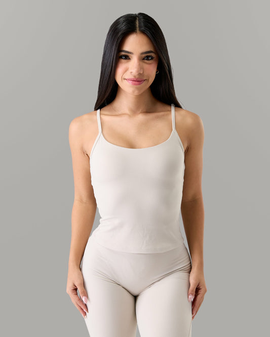 Aura Form Tank - Wheat - Workout Clothes For Women | Alphalete