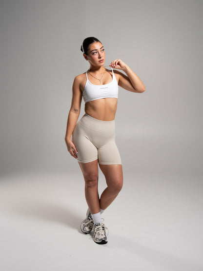 Pump High Rise Short - Wheat - Workout Clothes For Women | Alphalete