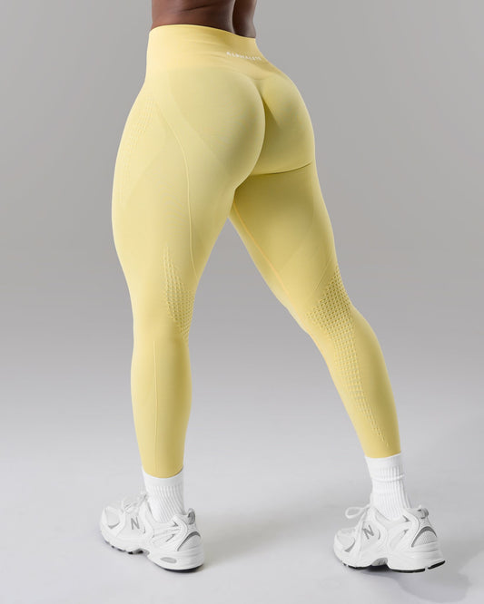 Contour Mid Rise Legging - Canary | Alphalete