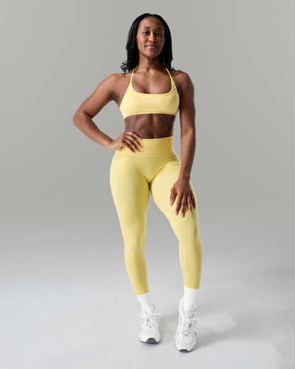 Contour Mid Rise Legging - Canary | Alphalete