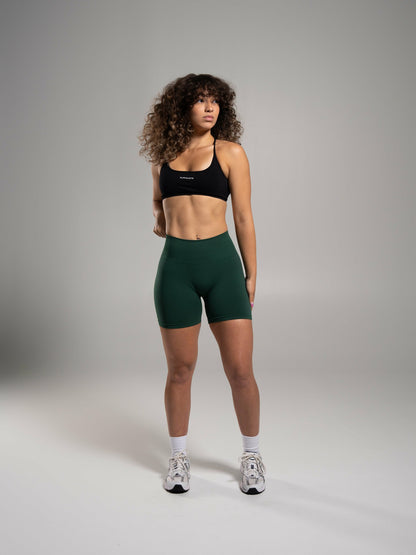Pump Mid Rise Short - Court Green | Alphalete