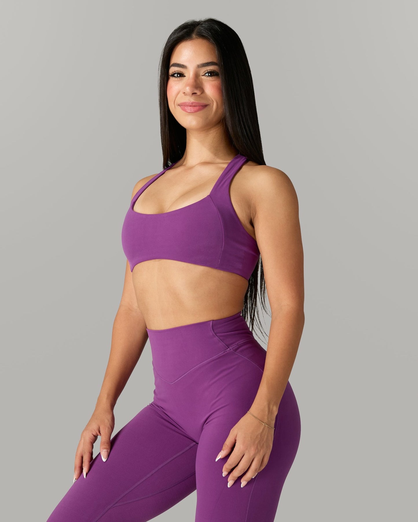 Corinna Bra A/B - Iris - Best Sports Bra | Alphalete