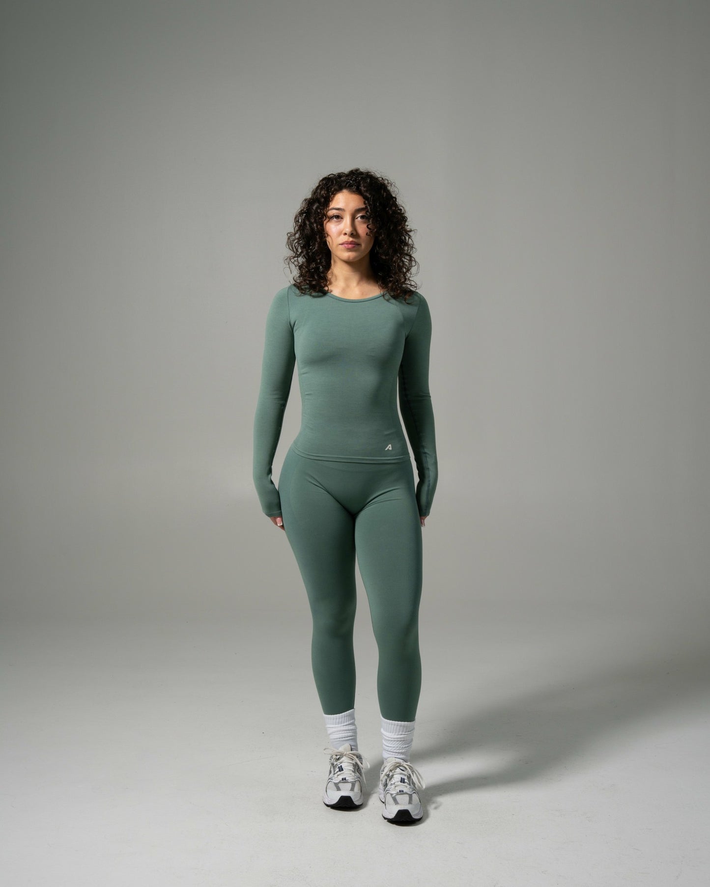 Glass LS - Juniper Green - Workout Clothes | Alphalete